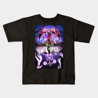 The Final Battle (Kingdom Hearts Chain of Memories) (w/ Cards) Kids T-Shirt